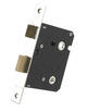 Bathroom Sashlock Powdercoat Black 64mm