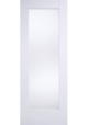 White Primed LP Shaker 1 Light Clear Glazed