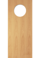 GO10 Oak Flush FD30 Fire Door