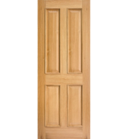 Oak Deane 4 Panel with Raised Mouldings