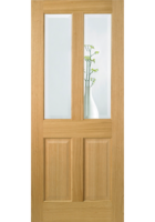 Oak Agana Bevelled Glazed Internal Door