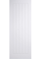 White Primed Mexicano Internal Door
