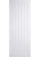 White Primed Mexicano FD30 Fire Door