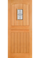 Oak 1 Light Cottage Stable External Door