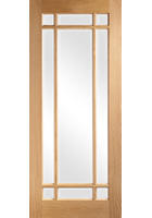 Oak Bevelled Glazed Kerry Internal Door