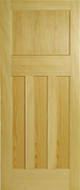 Clear Pine 1930's 4 Panel Internal Door