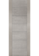 Pre-Finished Light Grey Corsica FD30 Fire Door