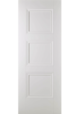 White Primed Amsterdam Internal Door