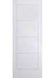White Moulded Ladder Internal Door