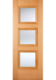 Pre-Finished Oak Amsterdam Clear Glazed