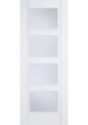 White Primed Vancouver Clear Glazed