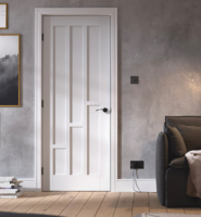 White Primed Coventry FD30 Fire Door
