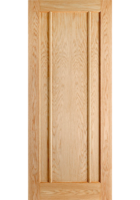 Oak Lincoln 3 Panel Internal Door