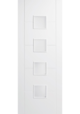 White Primed Vancouver Frosted Glazed