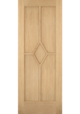 Pre-Finished Oak Reims FD30 Fire Door