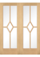 Pre-Finished Oak Reims Clear Glazed Pairs