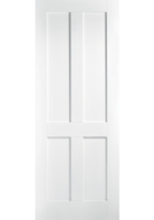 White Primed London Internal Door