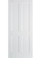 LP White Primed Canterbury 4 Panel