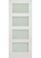 White Primed Obscure Glazed Shaker Coventry
