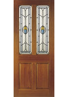 Hardwood Edwardian Blue External Door