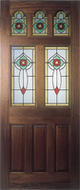 Hardwood Ealing Rose External Door