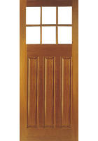 Hardwood Pattern 664 External Door