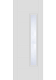 White Primed Corsica 18G Offset Clear Glazed FD30 Fire Door