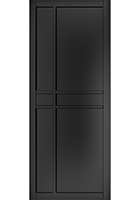 Pre-Finished Black Dalston Internal Door