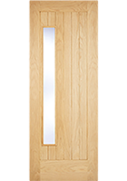 Oak Newbury Glazed External Door